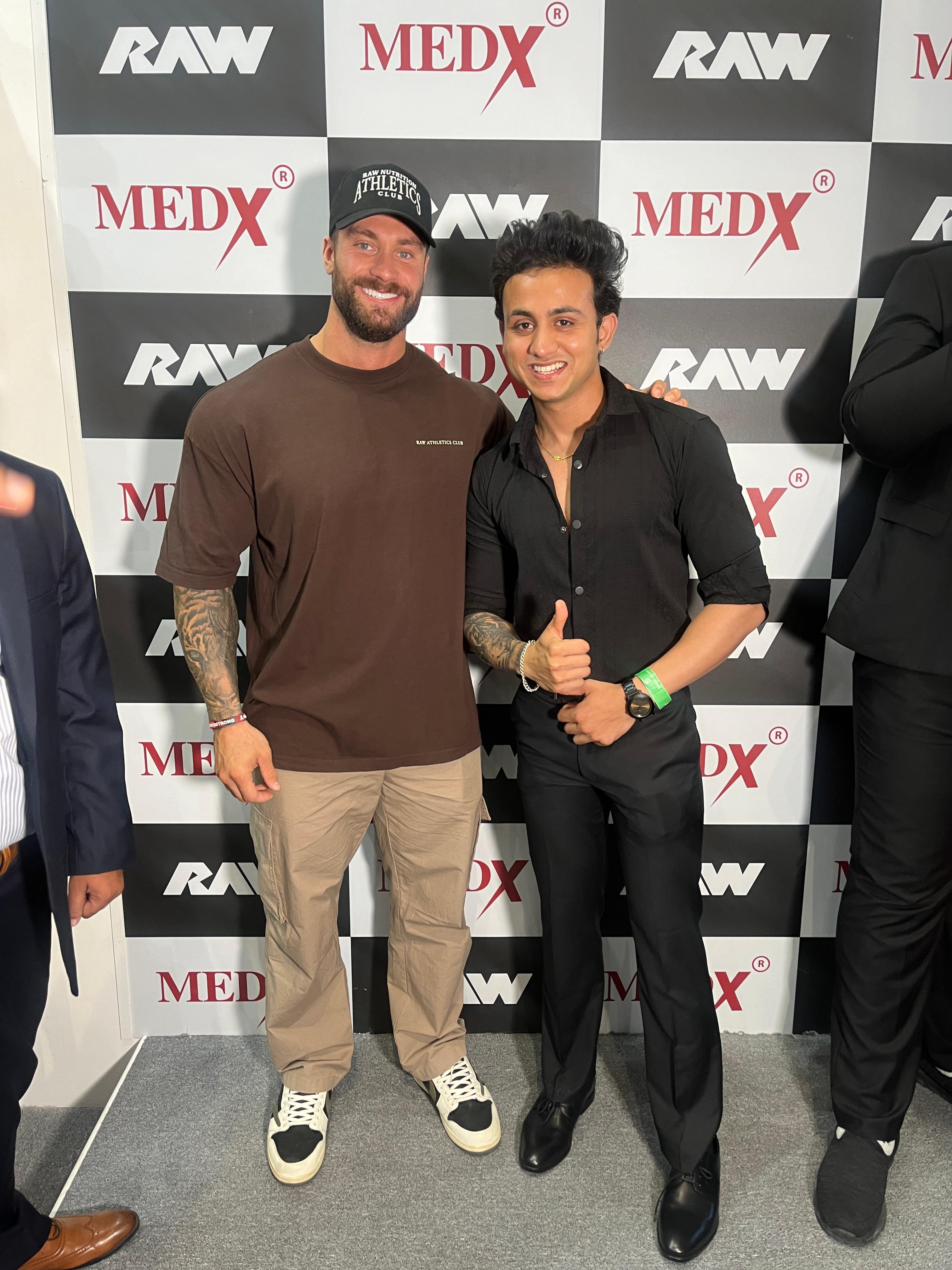 OJ with fitness celebrity